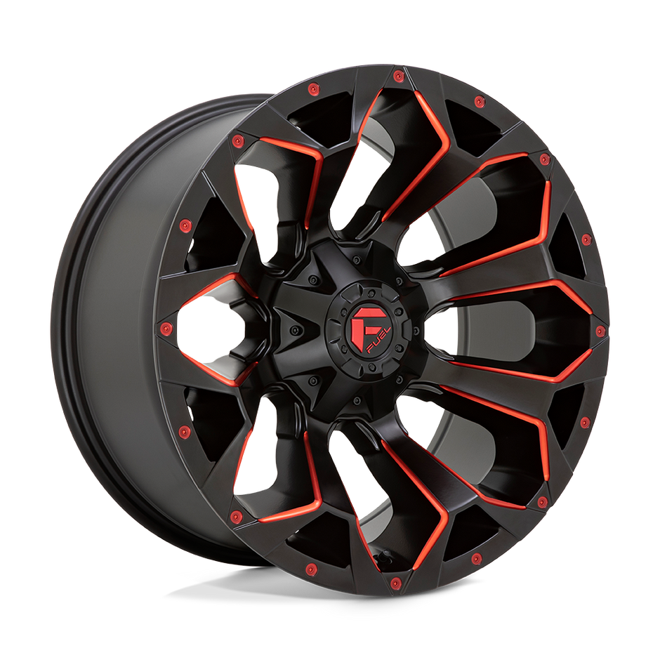 Fuel 1PC D787 Assault 17x8.5 6x120 M-BLK RD-MILL - D78717859452