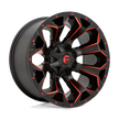 Fuel 1PC D787 Assault 17x8.5 6x120 M-BLK RD-MILL - D78717859452