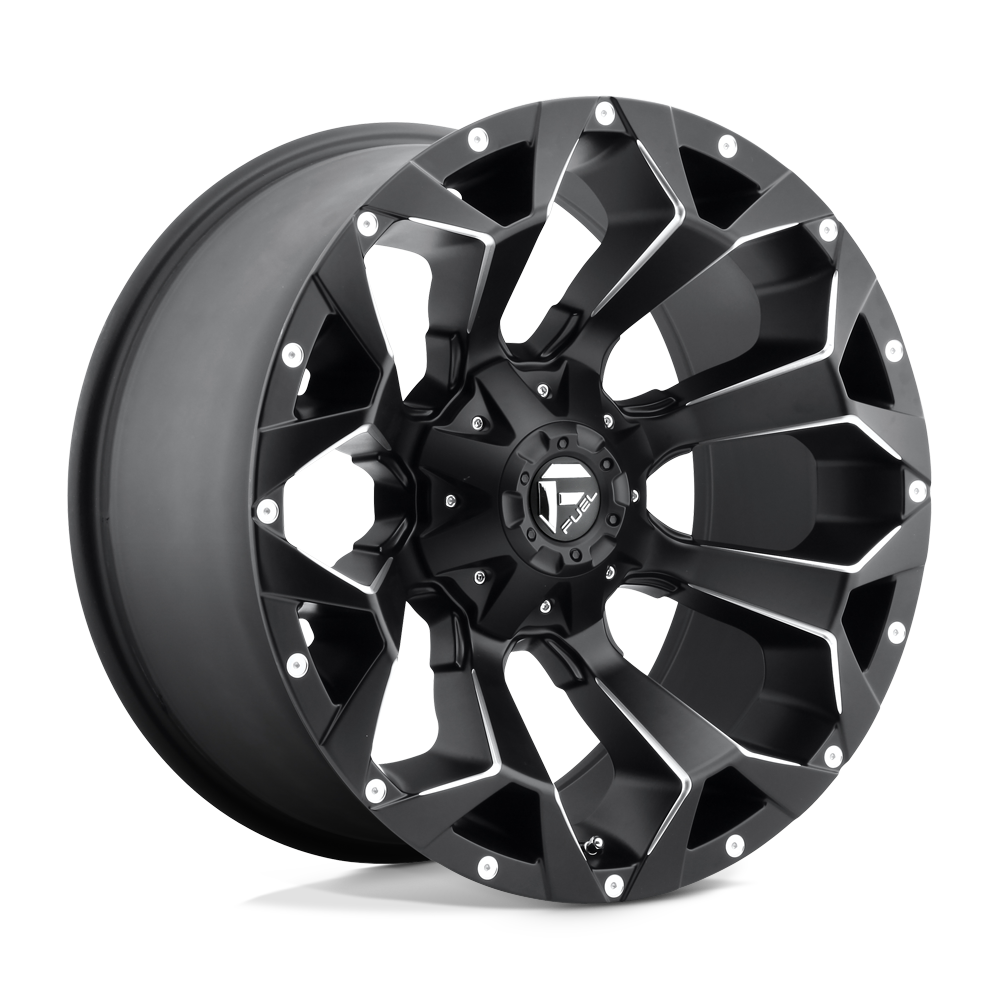 Fuel 1PC D546 Assault 20x9 6x135/6x139.7 MT-BLK-MIL - D54620909856