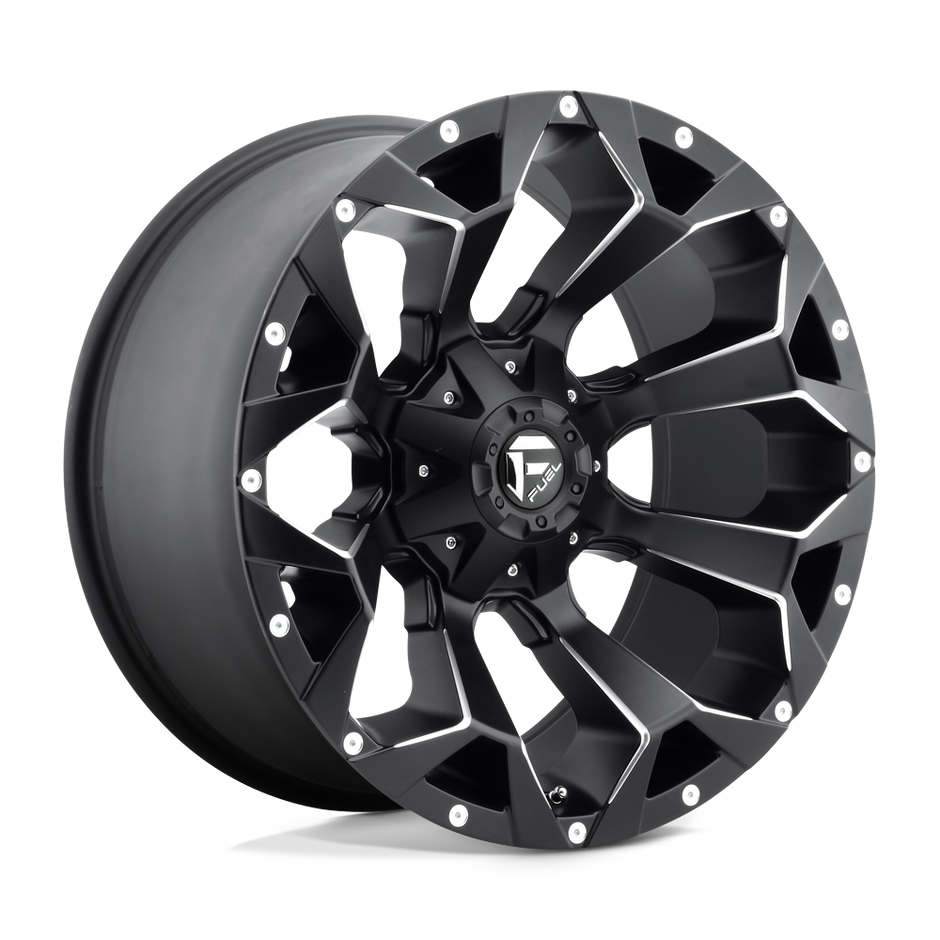 Fuel 1PC D546 Assault 22x12 8x170 MT-BLK-MIL - D54622201747