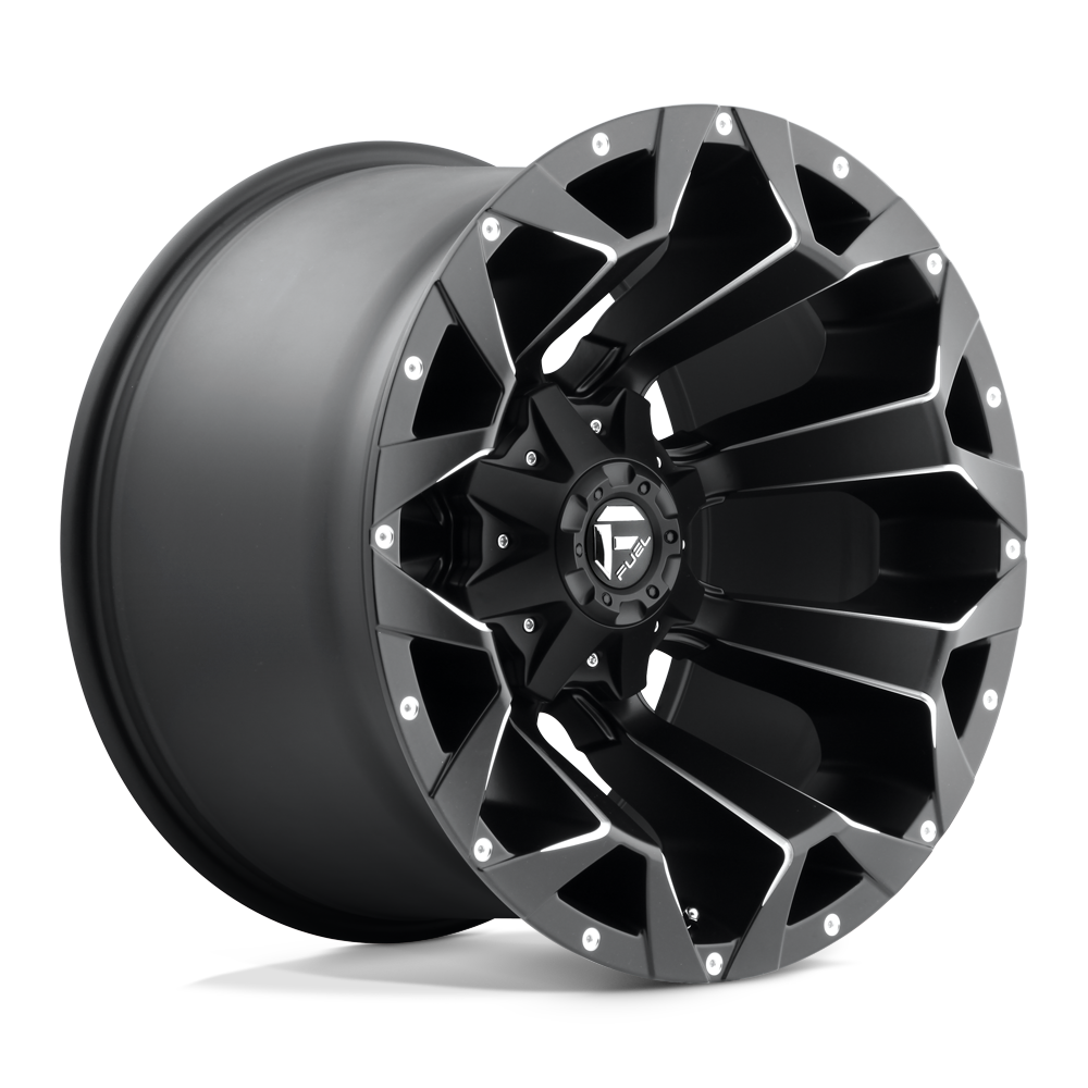 Fuel 1PC D546 Assault 20x12 6x135/6x139.7 MT-BLK-MIL - D54620209847
