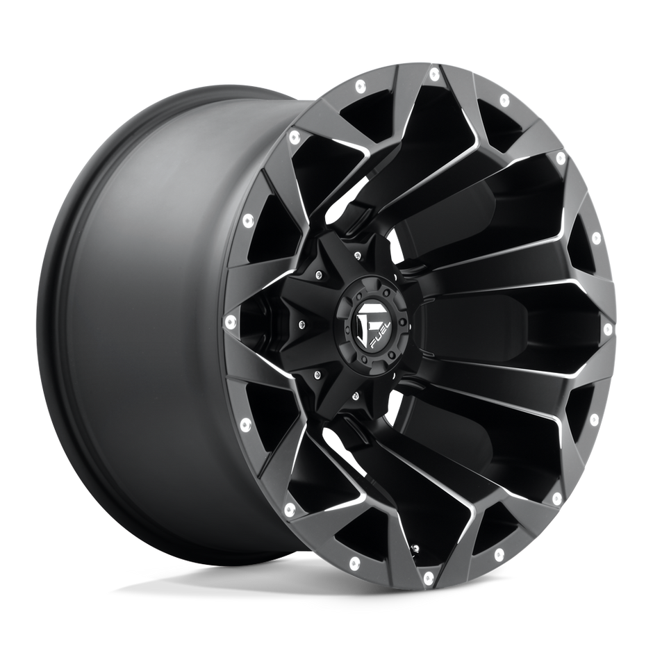 Fuel 1PC D546 Assault 20x12 6x135/6x139.7 MT-BLK-MIL - D54620209847