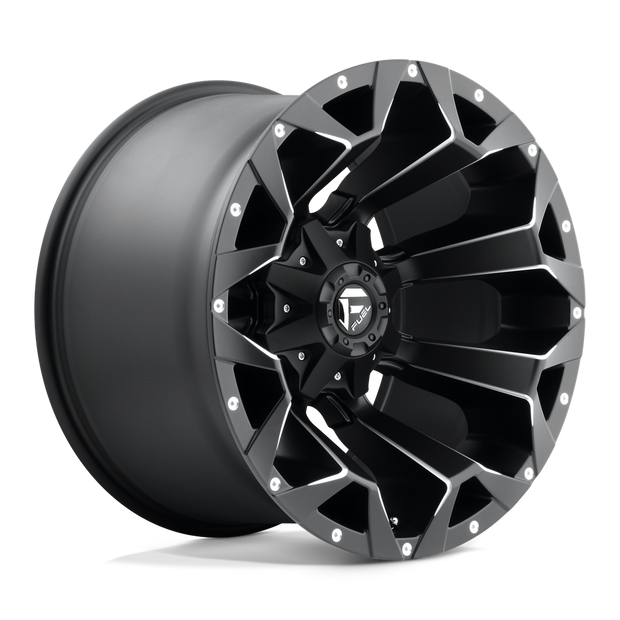 Fuel 1PC D546 Assault 20x12 6x135/6x139.7 MT-BLK-MIL - D54620209847