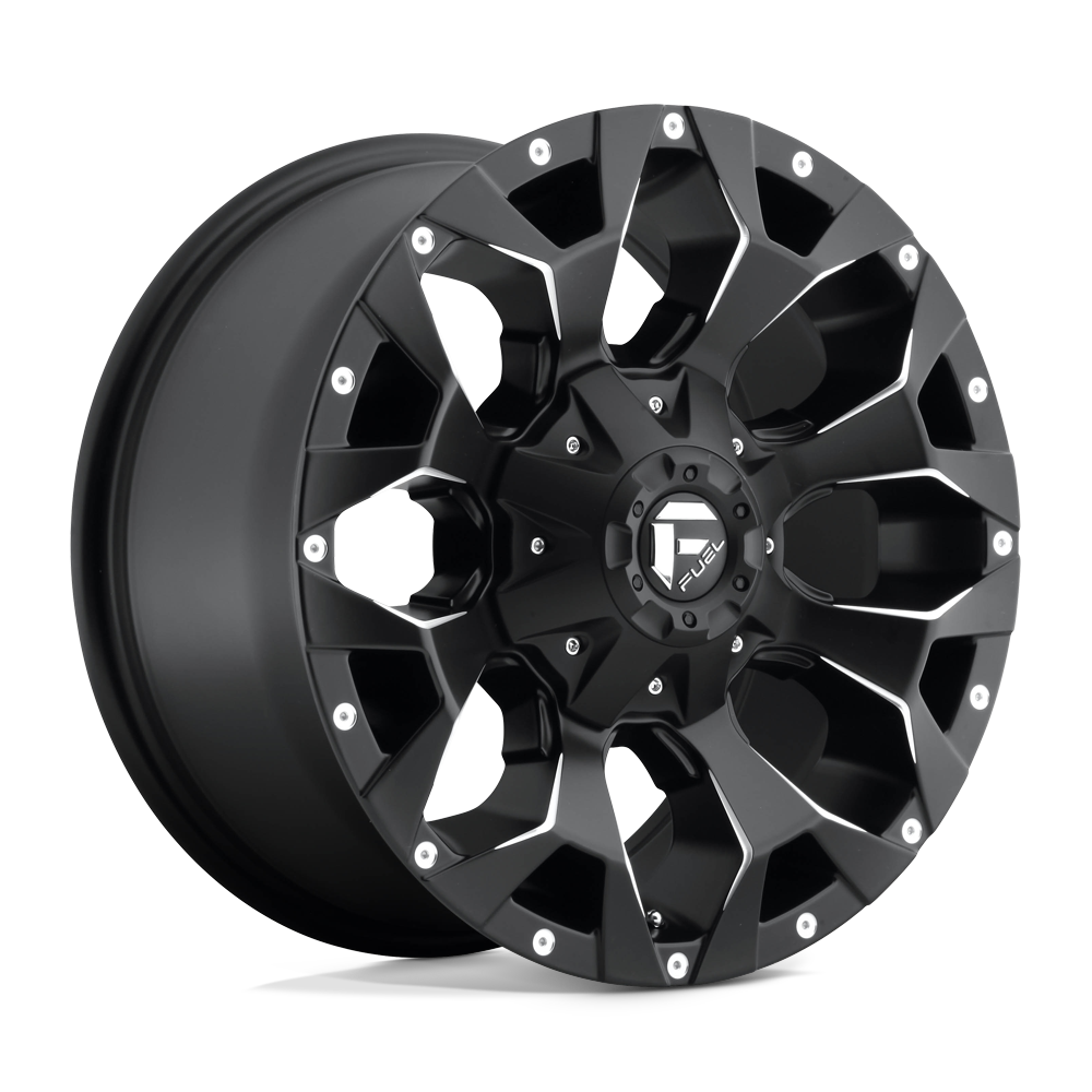 Fuel 1PC D546 Assault 17x8.5 6x135/6x139.7 MT-BLK-MIL - D54617859857