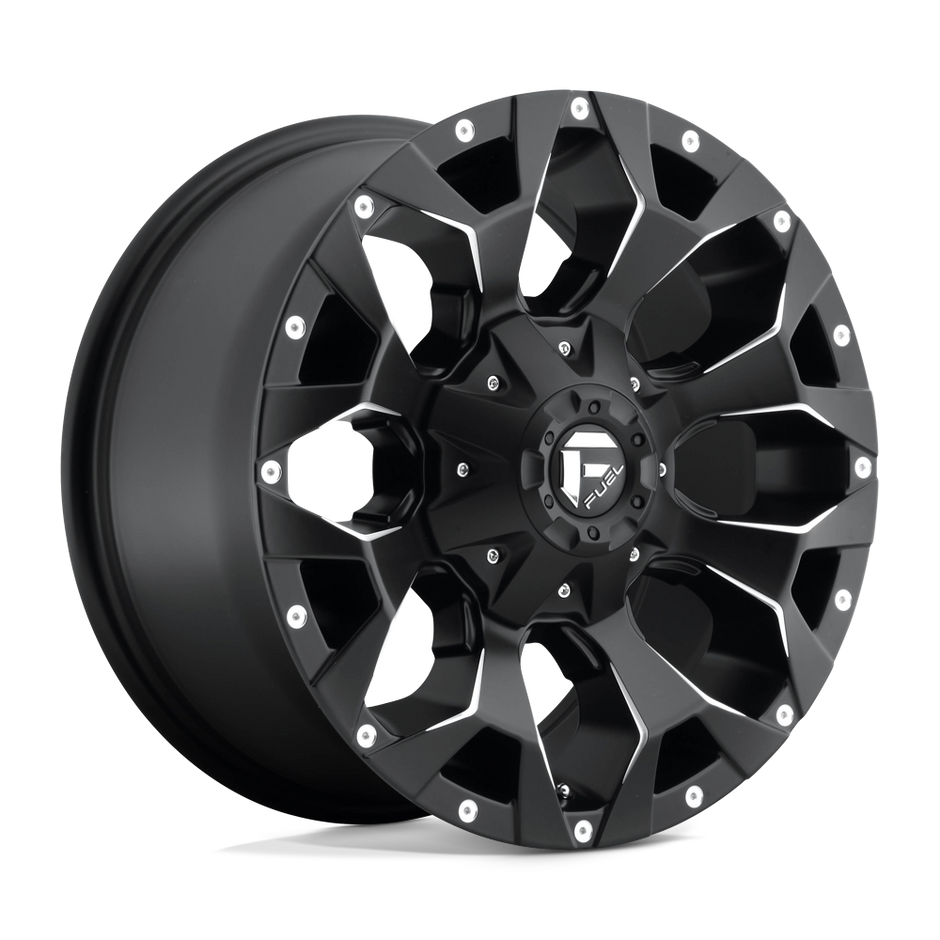 Fuel 1PC D546 Assault 17x8.5 6x135/6x139.7 MT-BLK-MIL - D54617859857
