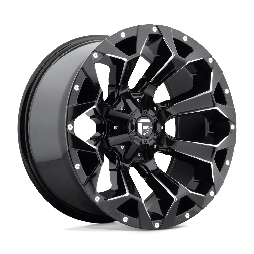Fuel 1PC D576 Assault 20x10 6x135/6x139.7 GL-BLK-MIL - D57620009846