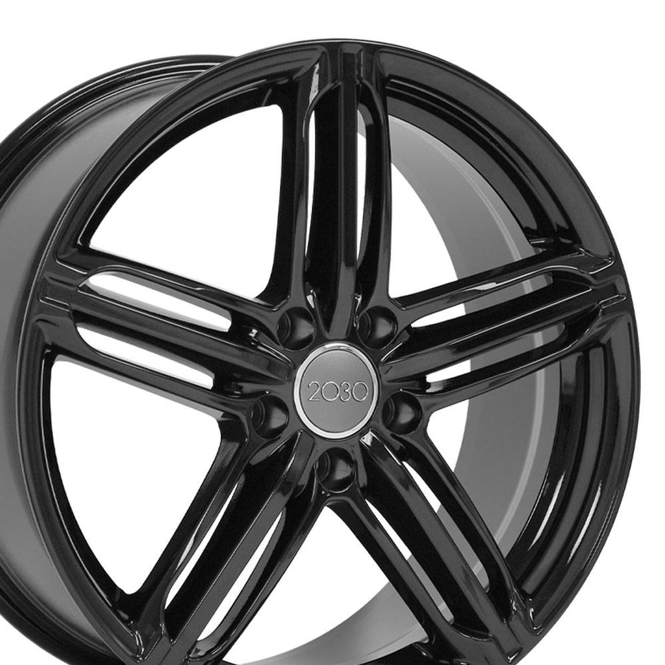 OE Wheels 18" Replica AU12 fits Audi RS6 18x8 Black ET45 - AU12-18080-5112-45B