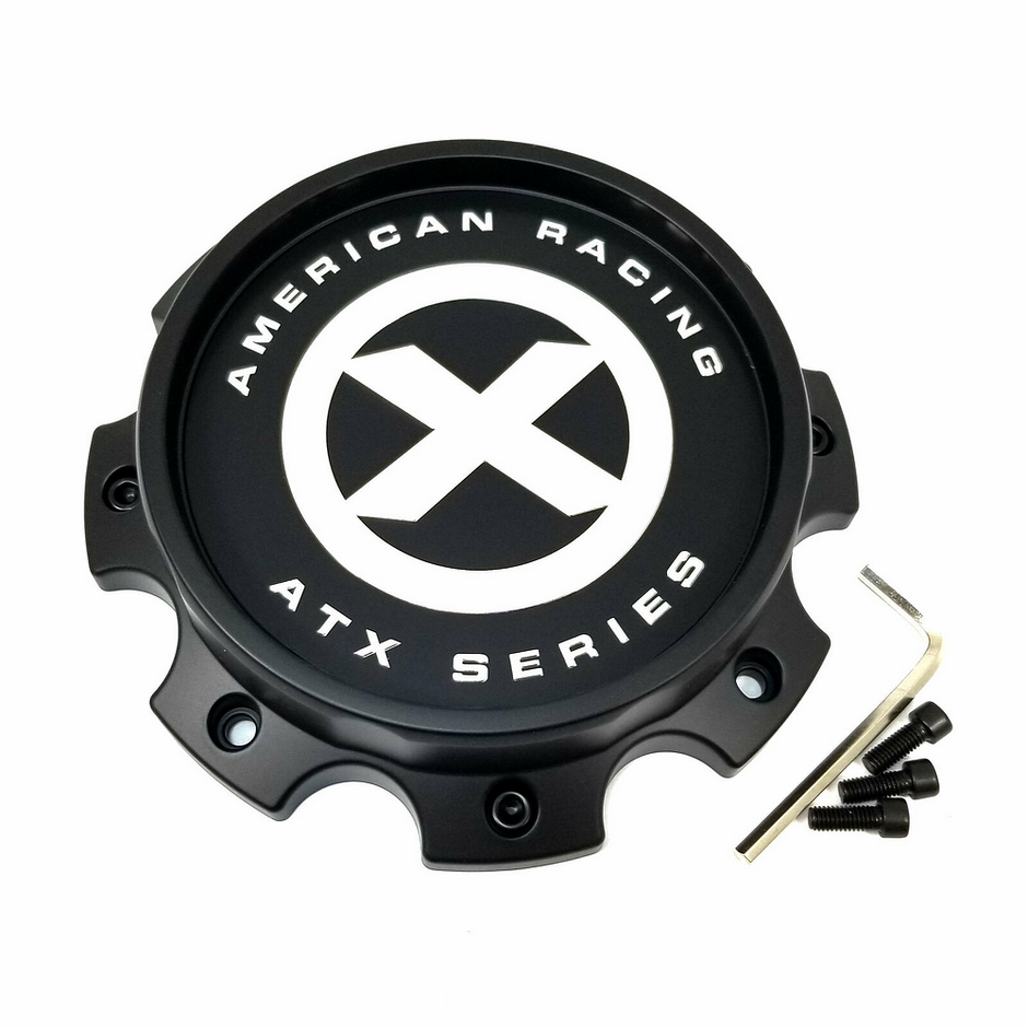 ATX DUALLY FRONT CAP 8X200/210 - S-BLK - AXCAPAF-SB