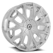 Azara AZA-512 22x8.5 5x110/5x114.3 ET 38 (Chrome) - AZA-512228551101143+38C