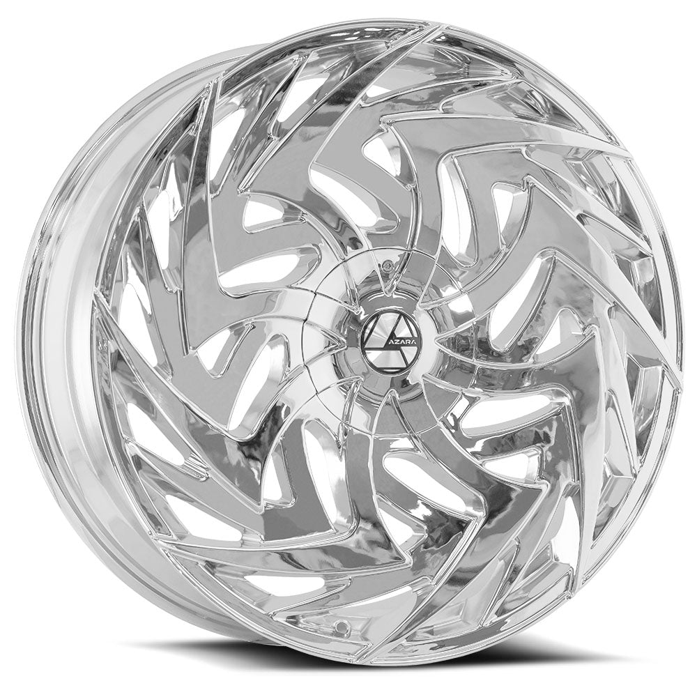Azara AZA-520 22x9.5 6x135/6x139.7 ET 25 (Chrome) - AZA-520229561351397+25C