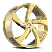 Azara AZA-524 20x8.5 5x114.3/5x120 ET 35 (Nano Gold) - AZA-52420853835NG