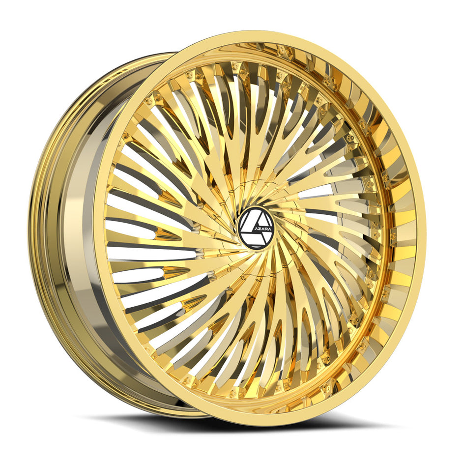 Azara AZA-526 24x9 5x115/5x120 ET 15 (Nano Gold) - AZA-5262493915NG