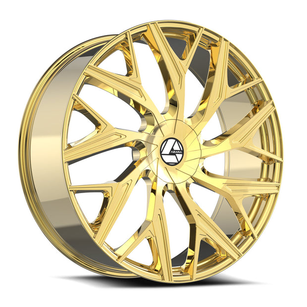 Azara AZA-527 22x8.5 5x112/5x114.3 ET 38 (Nano Gold) - AZA-52722853638NG