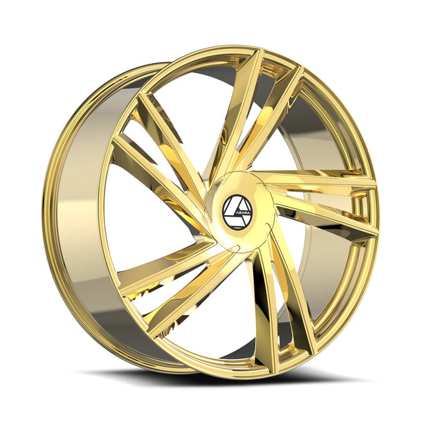 Azara AZA-529 22x8.5 5x112/5x114.3 ET 38 (Nano Gold) - AZA-52922853638NG