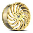 Azara AZA-534 30x9.5 6x135/6x139.7 ET 22 (Gold Plated) - AZA-53430955722G