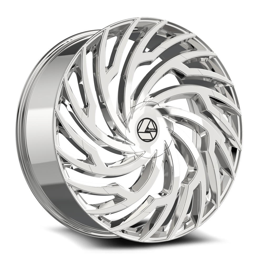 Azara AZA-536 28x9.5 6x135/6x139.7 ET 22 (Chrome) - AZA-53628955722C