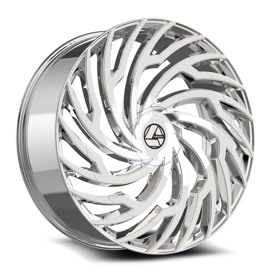 Azara AZA-536 28x9.5 6x135/6x139.7 ET 22 (Chrome) - AZA-53628955722C