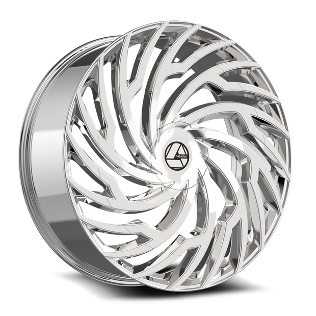 Azara AZA-536 28x9.5 6x135/6x139.7 ET 22 (Chrome) - AZA-53628955722C