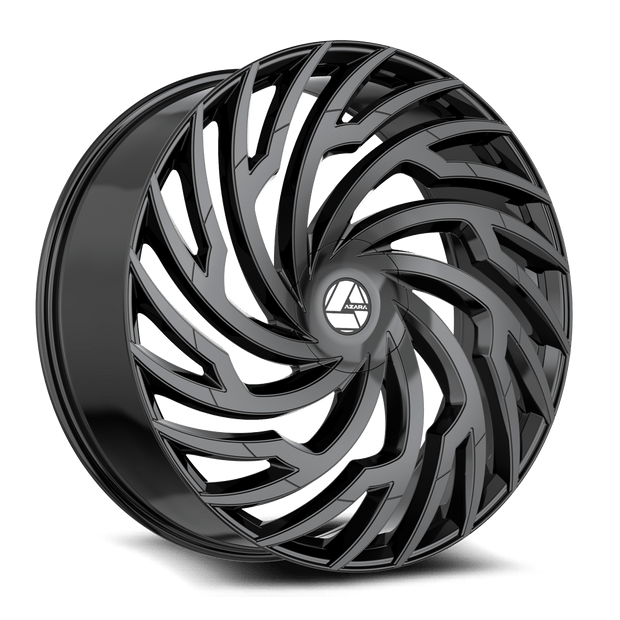 Azara AZA-536 30x9.5 6x135/6x139.7 ET 22 (Gloss Black) - AZA-53630955722GB