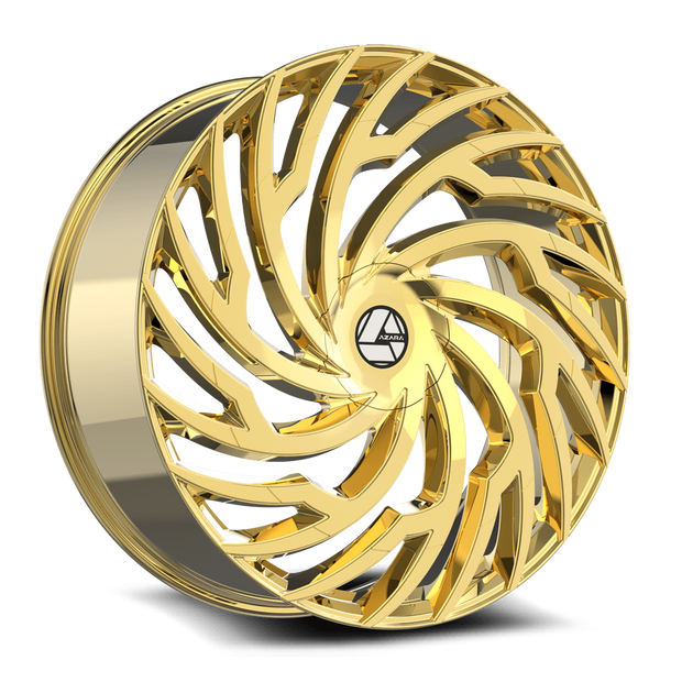 Azara AZA-536 22x8.5 5x112/5x114.3 ET 38 (Nano Gold) - AZA-53622853638NG