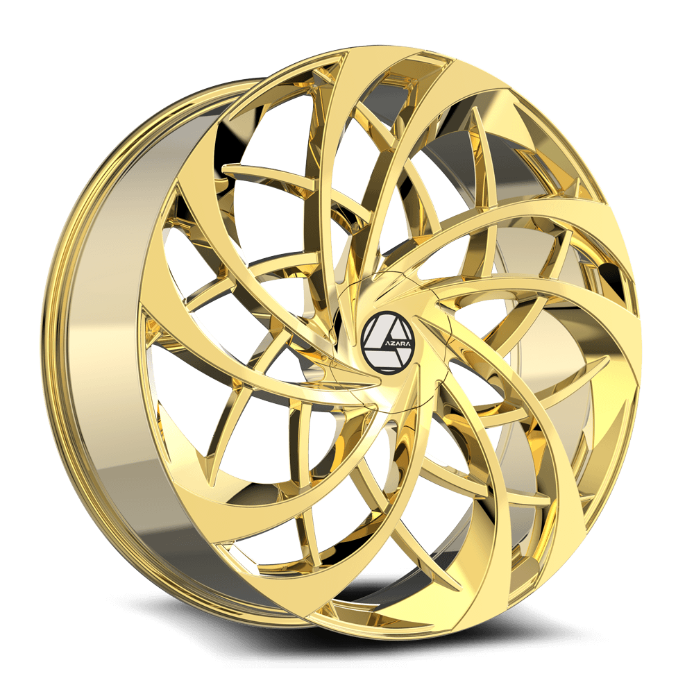 Azara AZA-540 24x9 5x115/5x120 ET 15 (Nano Gold) - AZA-5402493915NG