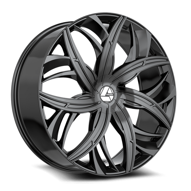 Azara AZA-541 18x8 5x114.3/5x120 ET 35 (Gloss Black) - AZA-5411883835GB