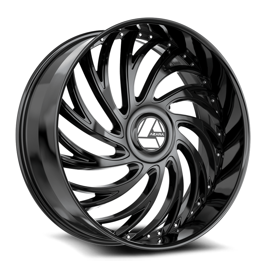 Azara AZX-101 24x9.0 5x115/5x120 ET 32 (Gloss Black) - AZX-1012493932GB