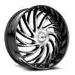 Azara AZX-101 28x9.5 6x135/6x139.7 ET 22 (Gloss Black & Machined) - AZX-10128955722BM