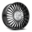 Azara AZX-103 26x9.5 6x135/6*139.7 ET 22 (Gloss Black & Machined) - AZX-10326955722BM