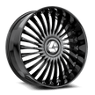 Azara AZX-103 28x9.5 6x135/6x139.7 ET 22 (Gloss Black) - AZX-10328955722GB
