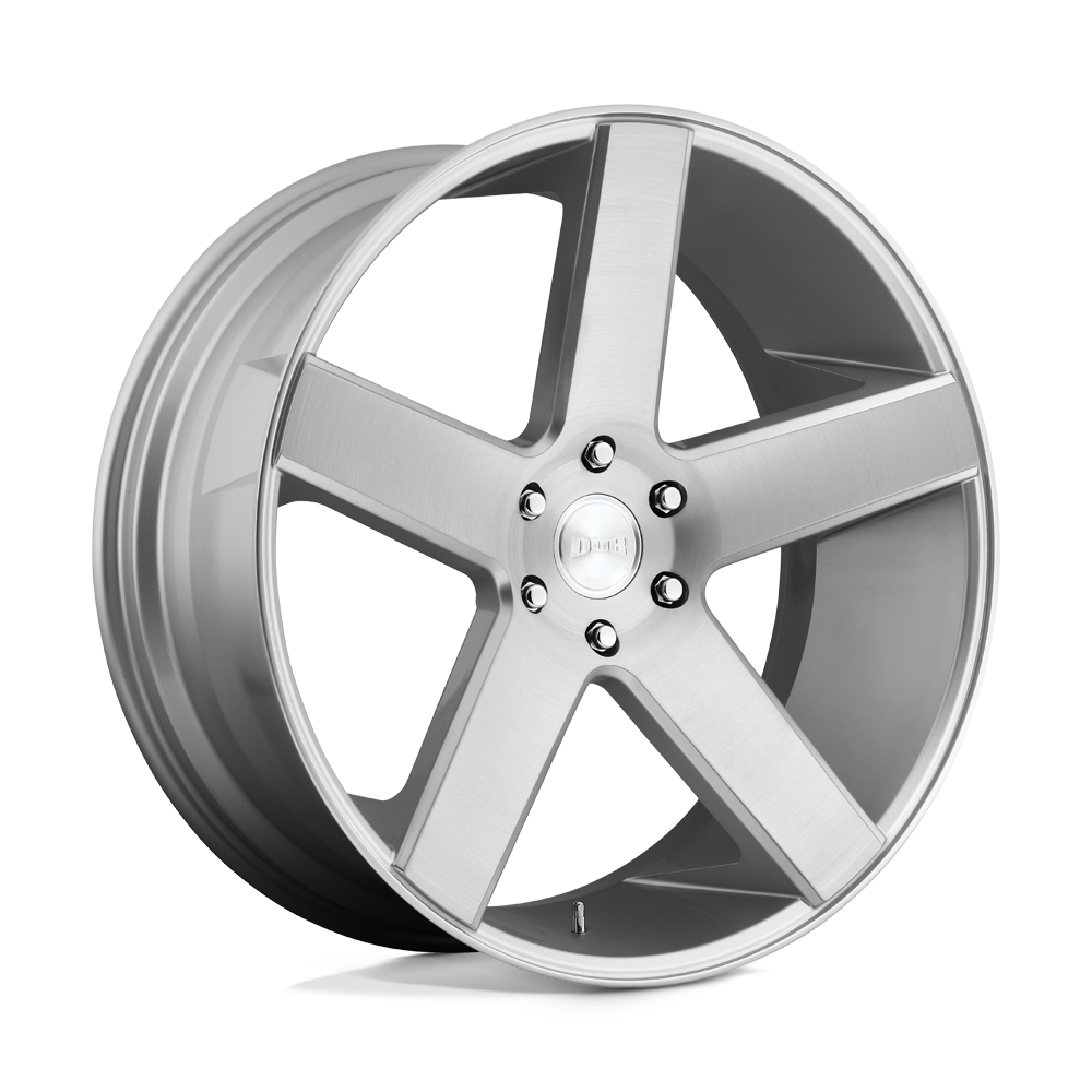 DUB 1PC S218 Baller 22x9.5 6x139.7 GL-SLVR-BRSH - S218229584+19