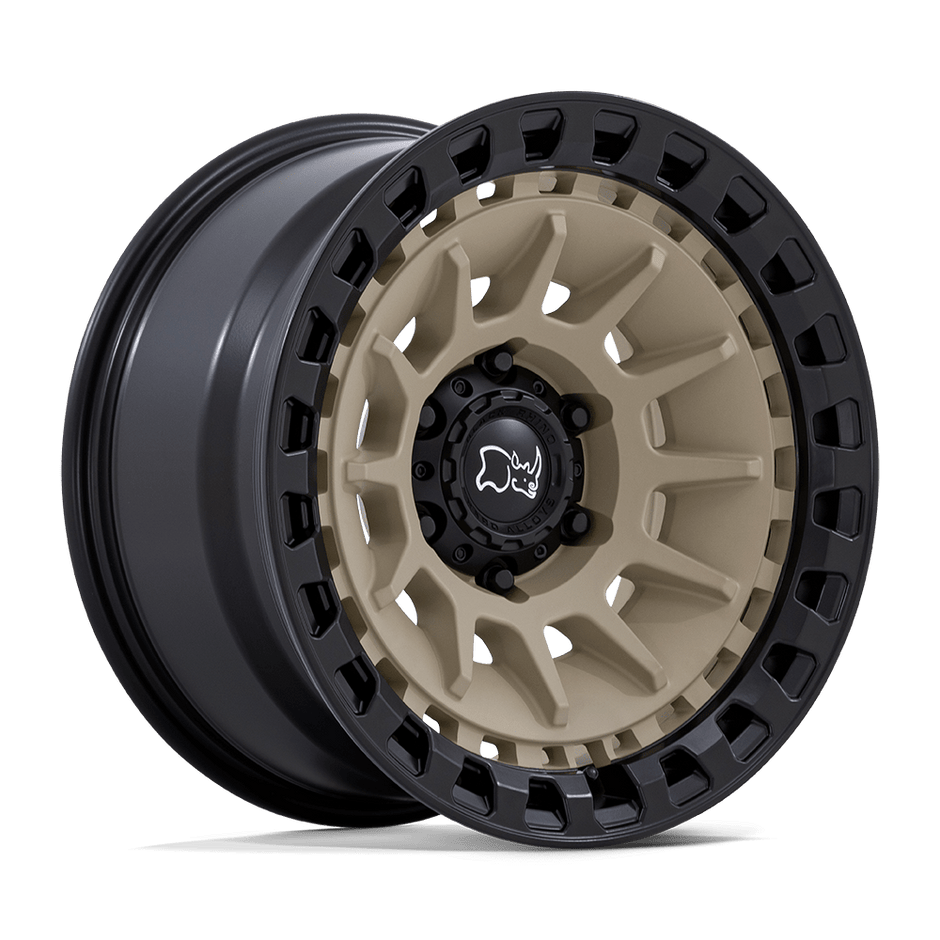 Black Rhino Hard Alloys Barrage 17x8.5 5x127 D-SAND M-BLK - BR009TM17855010N