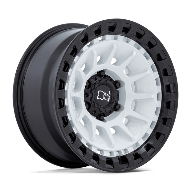 Black Rhino Hard Alloys Barrage 17x8.5 6x139.7 G-WHT M-BLK - BR009WM17856810N
