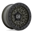 Black Rhino Hard Alloys Barricade 17x8.5 6x139.7 OD-GRN BLK-RKGRD - 1785BCD006140N12