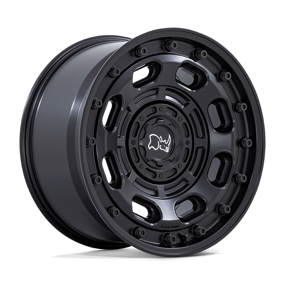 Black Rhino Hard Alloys Atlas 20x10 6x135/6x139.7 M-BLK - BR007MX20106718N