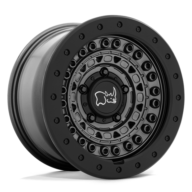 Black Rhino Hard Alloys Barricade 20x9 6x135 GUN-BLK BLK-RKGRD - 2090BCD106135G87