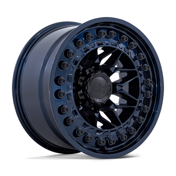 Black Rhino Hard Alloys Alpha 20x10 8x180 MN-BLUE - BR008LX20108818N