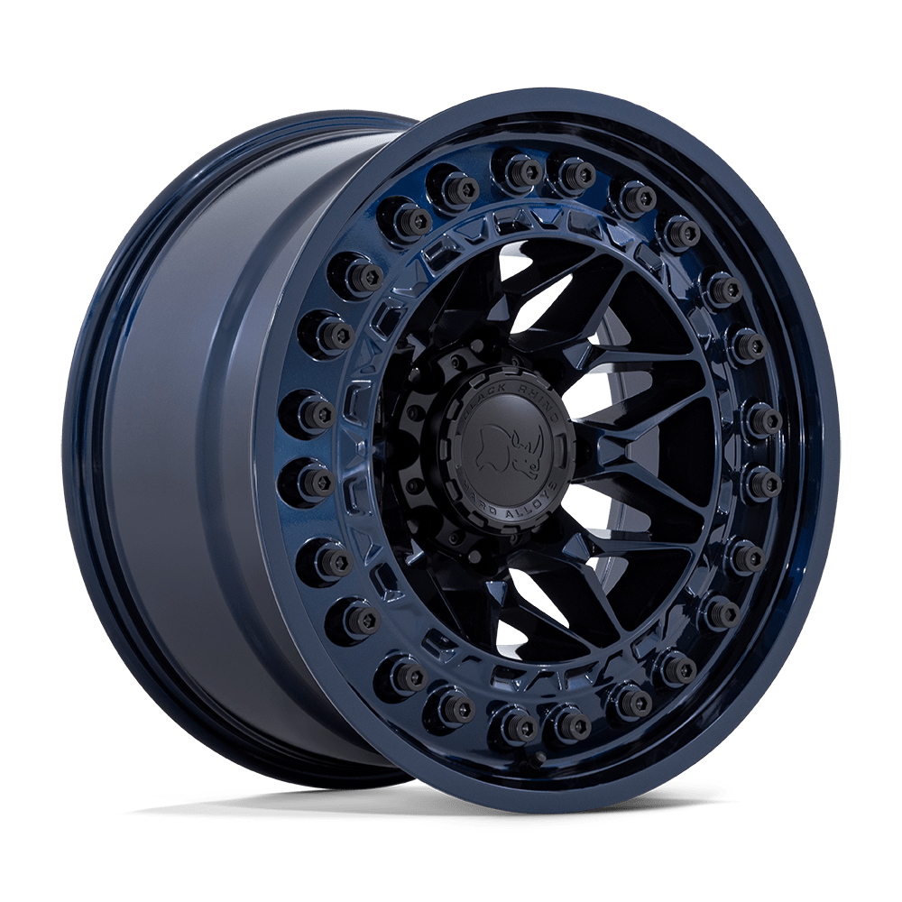 Black Rhino Hard Alloys Alpha 17x9 6x139.7 MN-BLUE - BR008LX17906812N