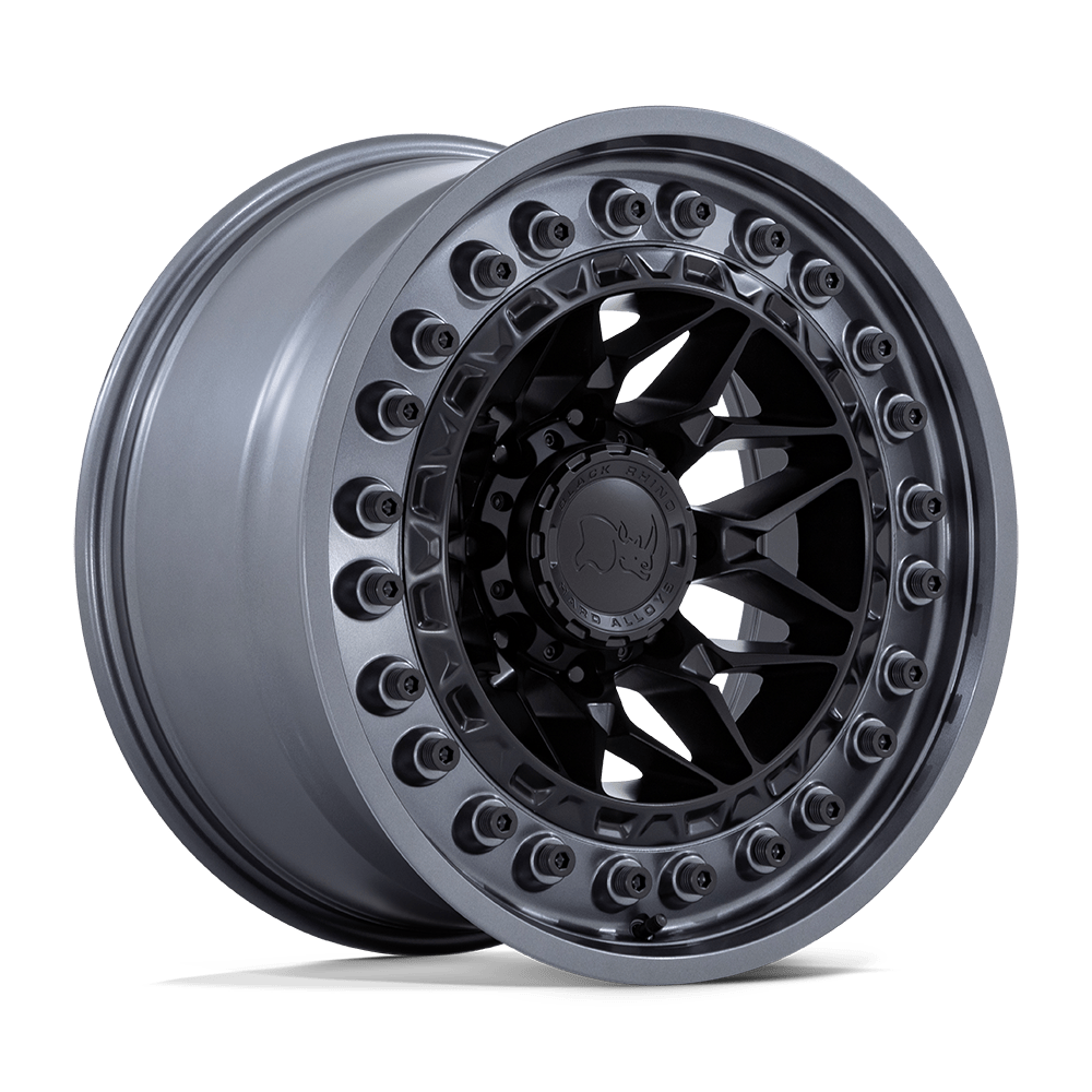 Black Rhino Hard Alloys Alpha 18x9 8x180 M-BLK M-GMTL-LP - BR008MA18908820