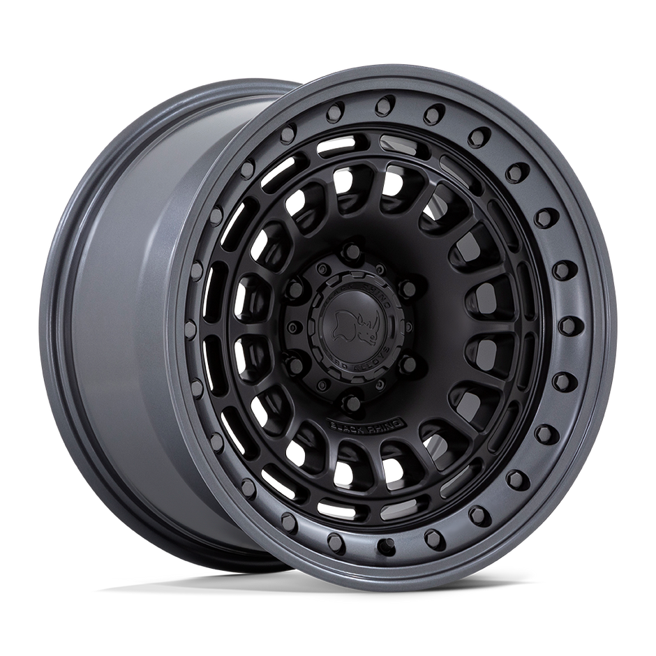 Black Rhino Hard Alloys BR014 Sahara 17x9 6x139.7 M-BLK-GNMTL - BR014MA17906800