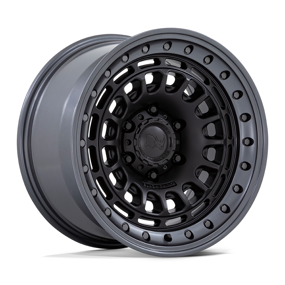 Black Rhino Hard Alloys BR014 Sahara 17x9 6x139.7 M-BLK-GNMTL - BR014MA17906812N