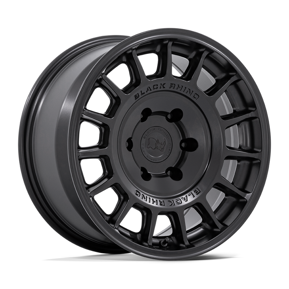 Black Rhino Hard Alloys BR015 Voll 17x8.5 5x114.3 M-BLK - BR015MX17851225