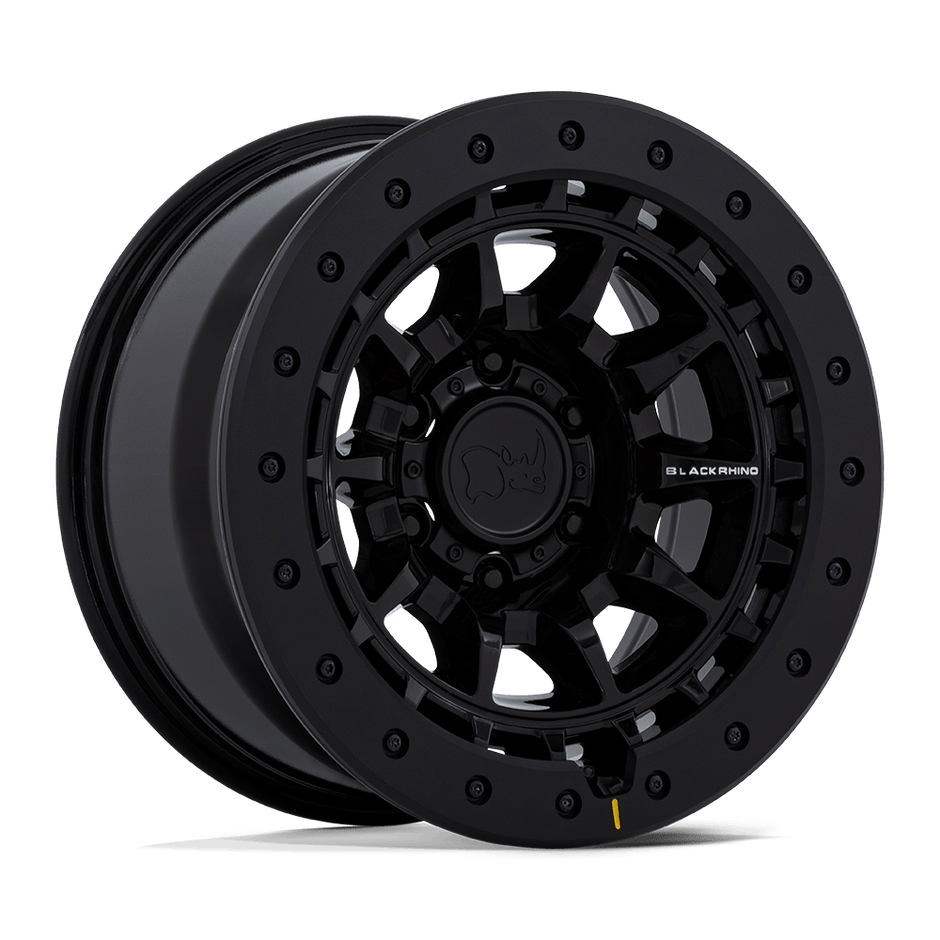 Black Rhino Hard Alloys BR016 Tusk 17x8.5 5x127 G-BLK - BR016BX17855010N