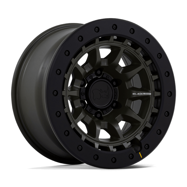 Black Rhino Hard Alloys BR016 Tusk 17x8.5 5x127 OD-GRN - BR016EX17855010N