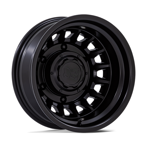 Black Rhino Hard Alloys BR019 Aliso Dually 16x6 6x205 M-BLK - BR019MX16606B130NA