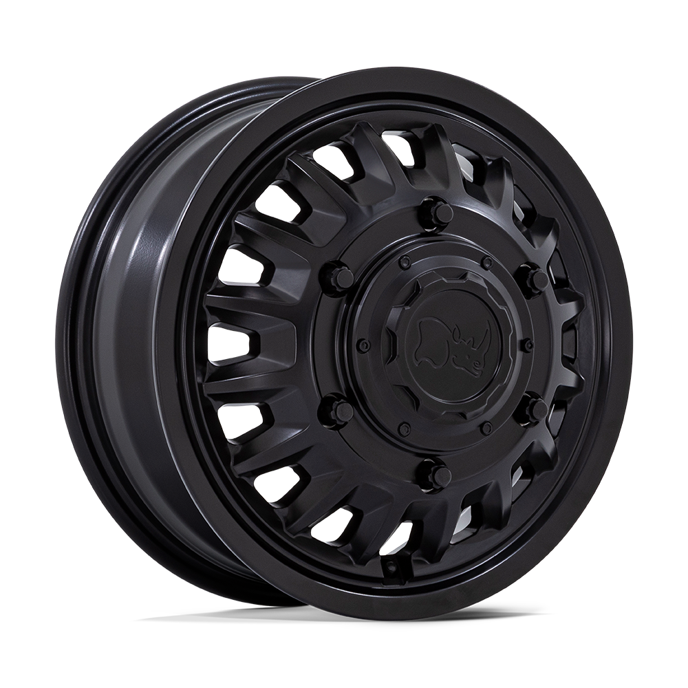 Black Rhino Hard Alloys BR019 Aliso Dually 16x6 6x205 M-BLK - BR019MX16606B110