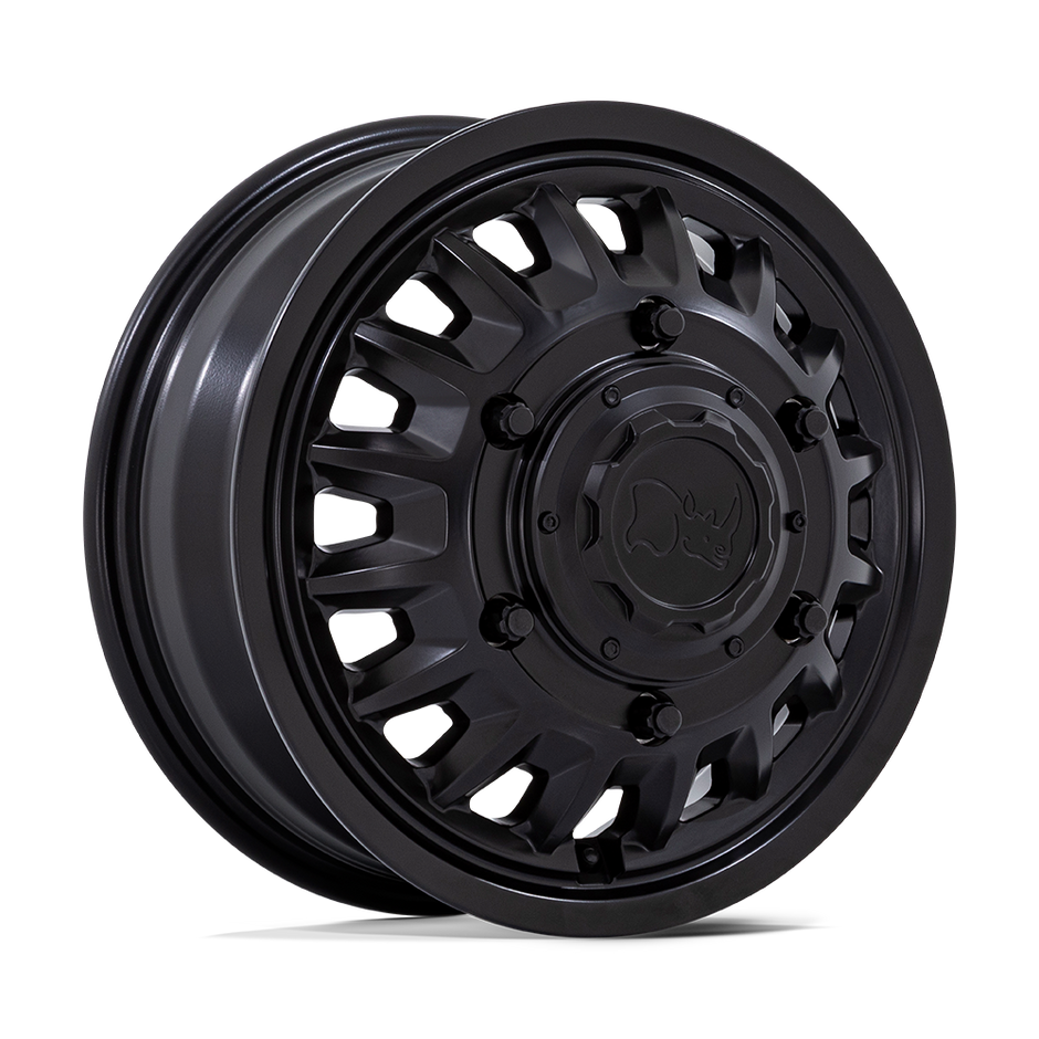 Black Rhino Hard Alloys BR019 Aliso Dually 16x6 6x205 M-BLK - BR019MX16606B110