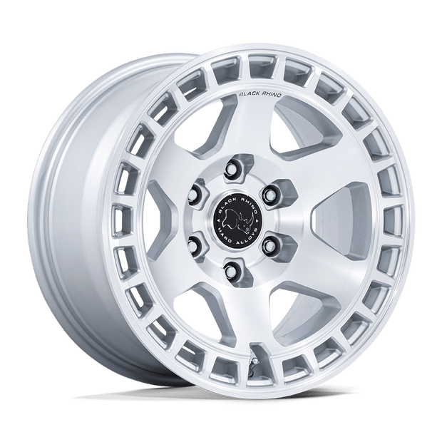 Black Rhino Hard Alloys BR022 Bahari 17x8.5 5x127 G-SLV MCH - BR022SD17855010N