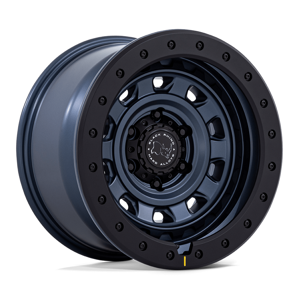 Black Rhino Hard Alloys BR023 Xplorer 17x9 5x127 MET-BLUE M-BLK - BR023LB17905012N