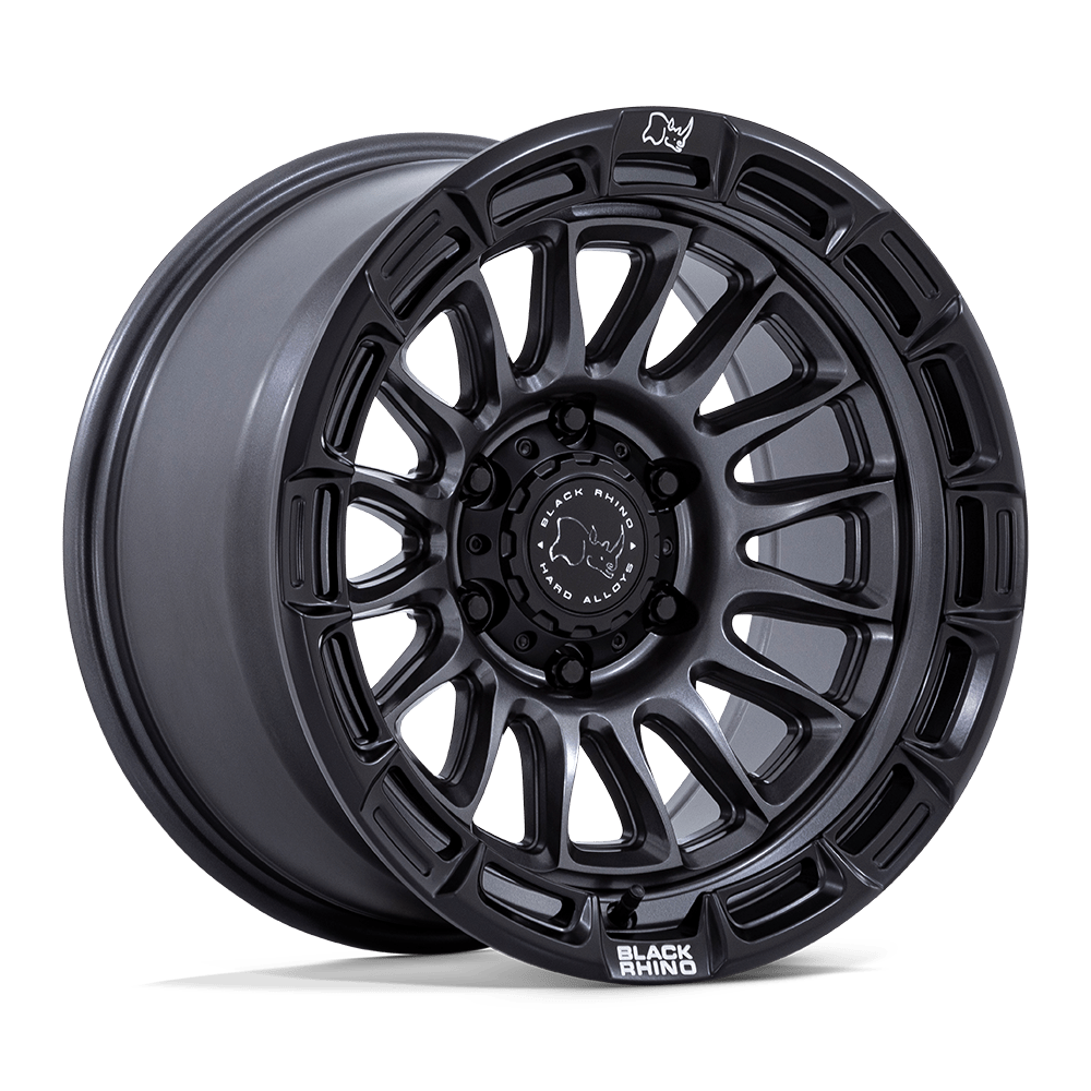 Black Rhino Hard Alloys BR025 Rival 17x8.5 6x139.7 M-GNMTL M-BLK - BR025AB17856810